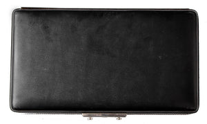 Watch Works Black Leather Pocket Watch Case