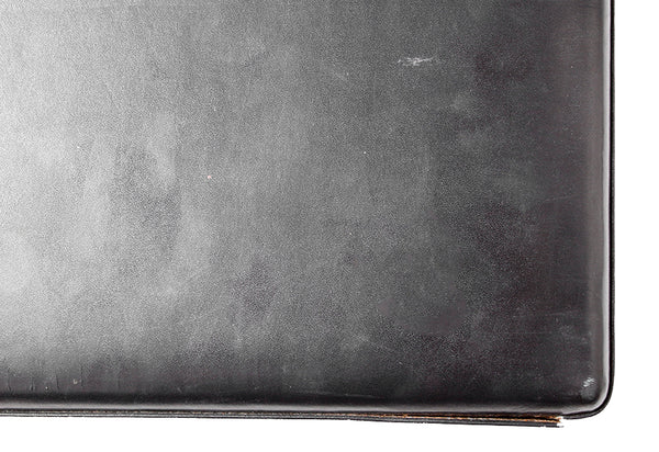 Watch Works Black Leather Pocket Watch Case