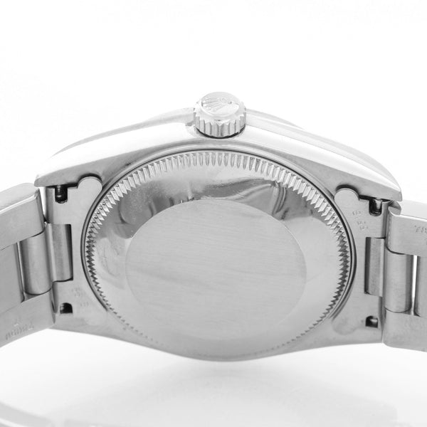 Rolex Midsize Stainless Steel Datejust Silver Dial Watch 78274