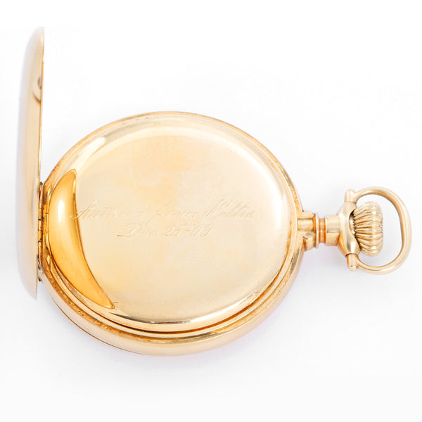 Waltham 14K Yellow Gold Pocket Watch