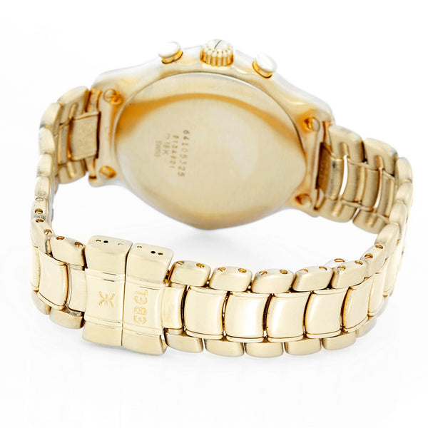 Ebel Chronograph 1911 Men's 18k Yellow Gold Automatic Watch