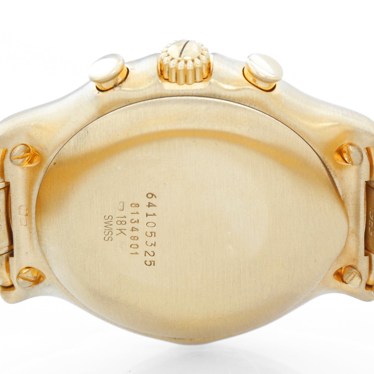 Ebel Chronograph 1911 Men's 18k Yellow Gold Automatic Watch