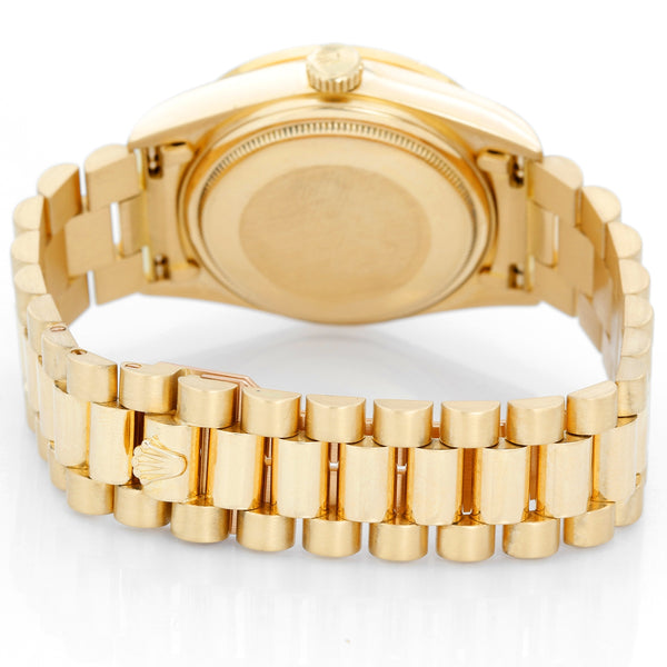 Rolex President Day-Date 18k Yellow Gold Men's Watch 18038