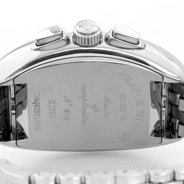 Franck Muller King Conquistador Chronograph Stainless Steel Watch 8005KCC