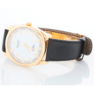 Rolex Cellini Danaos Men's 18k Gold Watch  4243 / 8