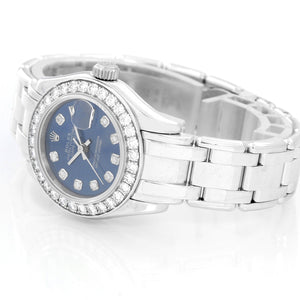 Rolex Pearlmaster Masterpiece Diamond Watch 80299
