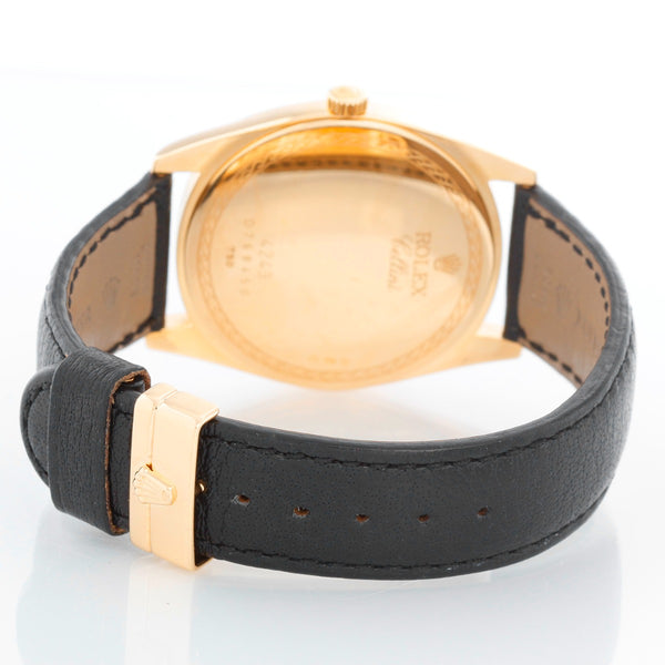 Rolex Cellini Danaos Men's 18k Gold Watch  4243 / 8