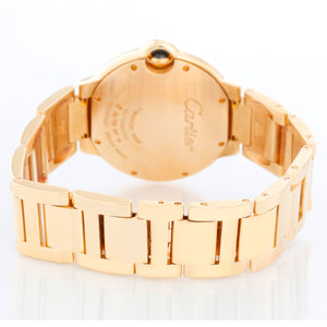 Cartier Ballon Bleu Midsize 18k Yellow Gold Watch WE902027
