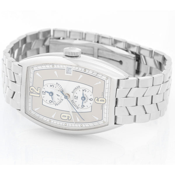 Franck Muller Master Banker White Gold Men's Watch Ref 5850 MB