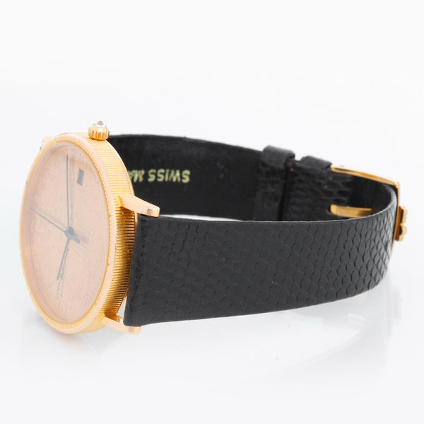 Very Rare Corum $20 1897 Liberty Double Eagle Gold Coin Men's Watch