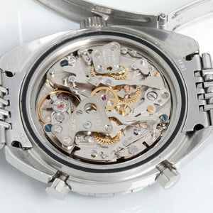 Heuer "Derek Bell" Autavia Stainless Steel Men's Watch ref 1163 MH  Vintage 1970's