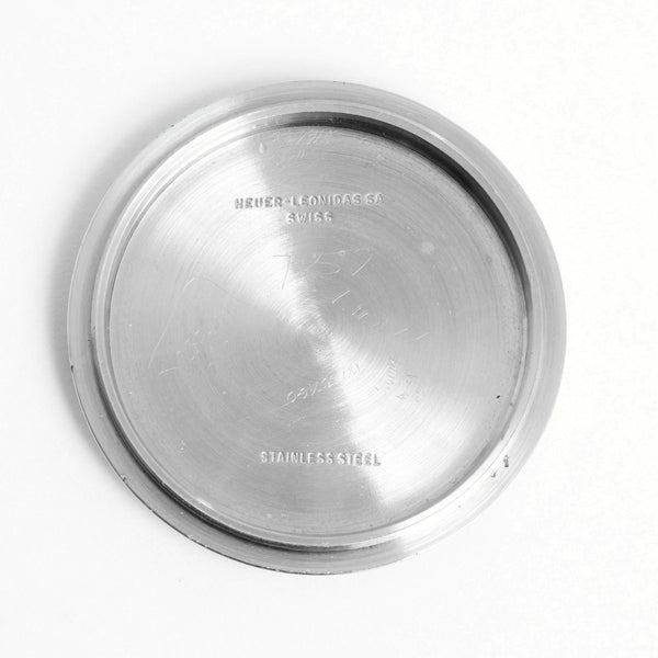 Heuer "Derek Bell" Autavia Stainless Steel Men's Watch ref 1163 MH  Vintage 1970's