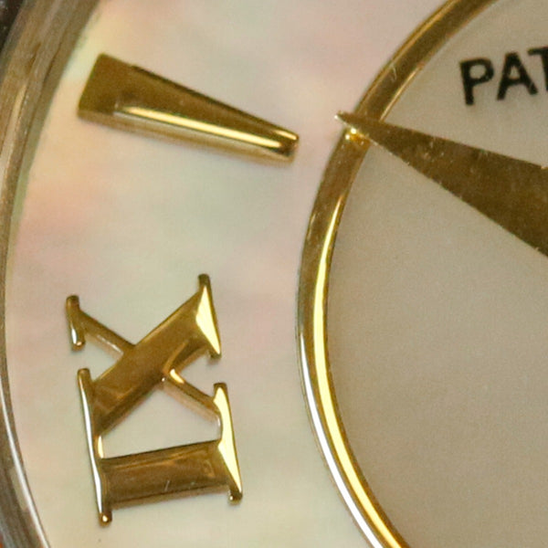 Patek Philippe Ladies Sculpture Stainless Steel Watch Ladies 4891/1