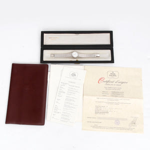 Patek Philippe Ladies Calatrava 18K White Gold Watch 4596/010