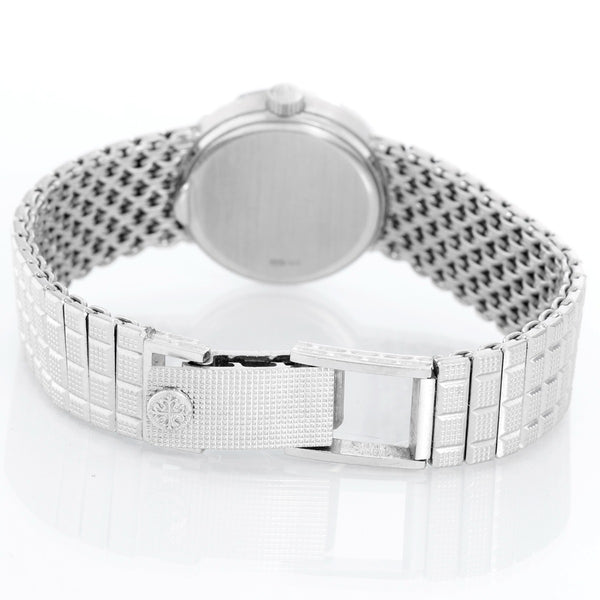 Patek Philippe Ladies Calatrava 18K White Gold Watch 4596/010