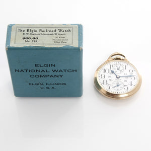 Elgin  23J BW Raymond Pocket Watch