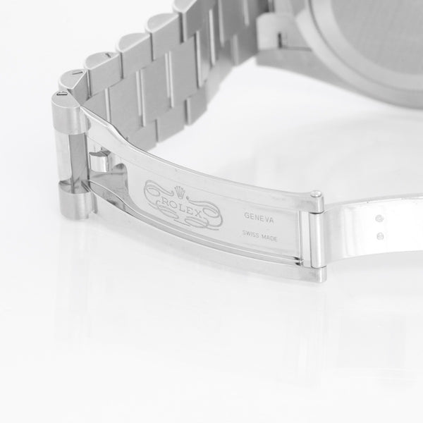 Rolex Day-Date 40 President 18k White Gold Men's 40mm Watch 228239