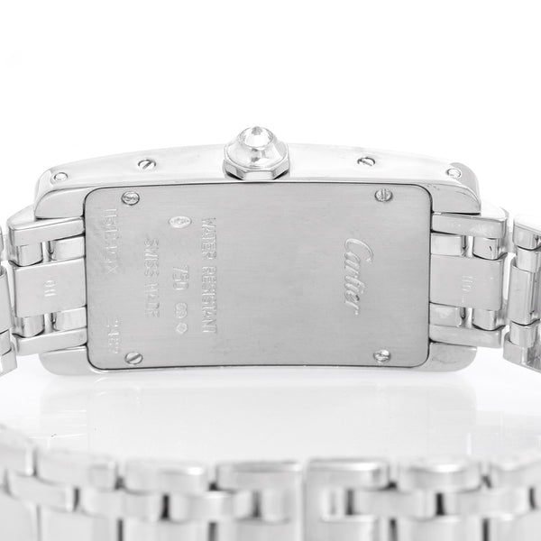 Cartier Tank Americaine Ladies WG Diamond Watch  2489 WB7018L1