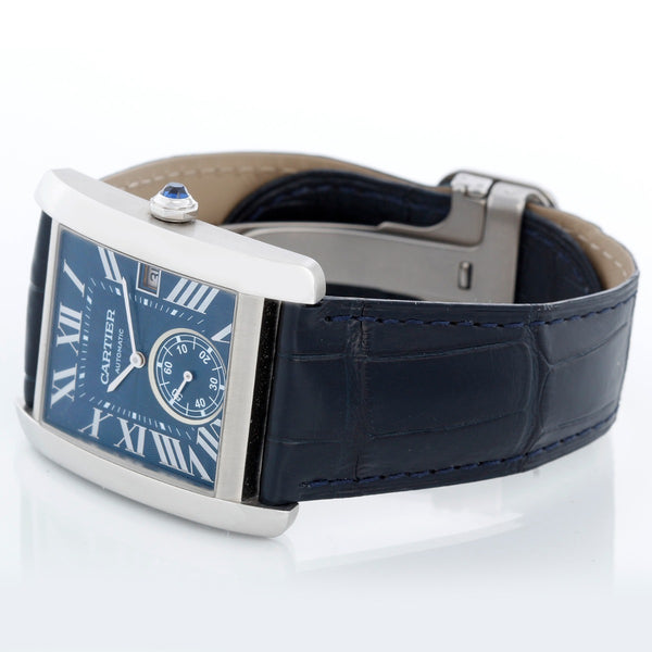 Cartier Men's Tank MC Stainless Steel Watch  WSTA0010 3589