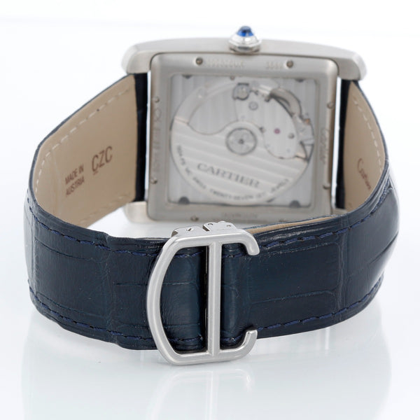 Cartier Men's Tank MC Stainless Steel Watch  WSTA0010 3589