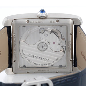 Cartier Men's Tank MC Stainless Steel Watch  WSTA0010 3589