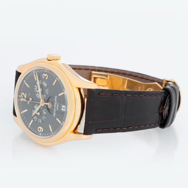 Patek Philippe Annual Calendar Yellow Gold Men's Moonphase Watch 5146 J