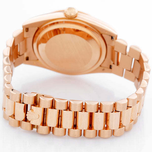 18k Rose Gold Rolex President Day-Date Men's Watch 118235