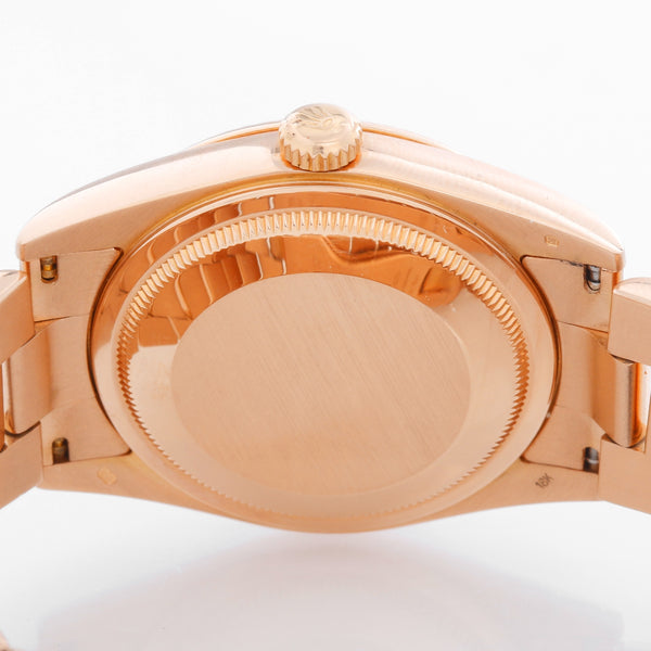 18k Rose Gold Rolex President Day-Date Men's Watch 118235