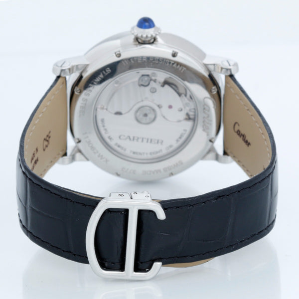 Cartier Rotonde Retrograde GMT Time Zone Watch W1556368