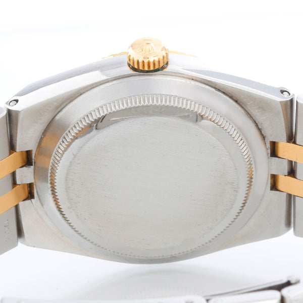 Rolex Oysterquartz Datejust 2-Tone Steel & Gold Men's Watch 17013