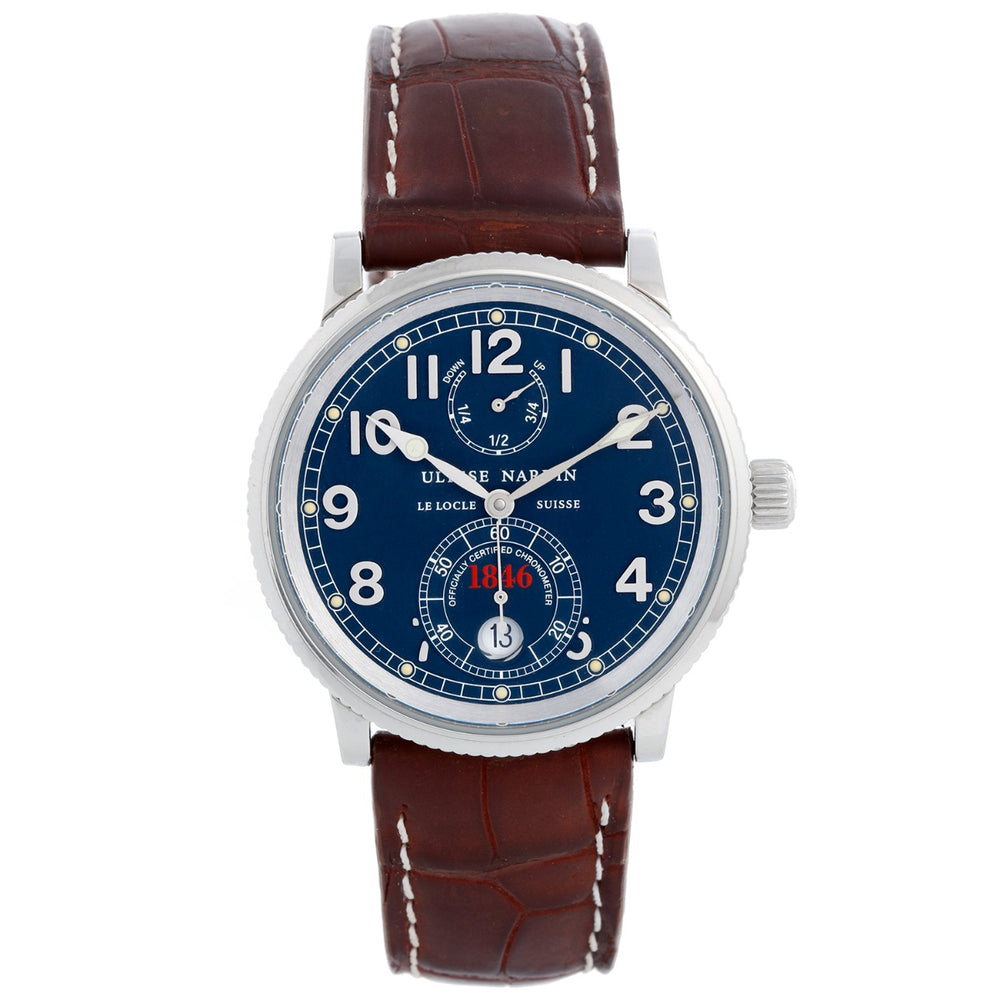 Ulysse Nardin Marine Stainless Steel 1846 Watch  263-22