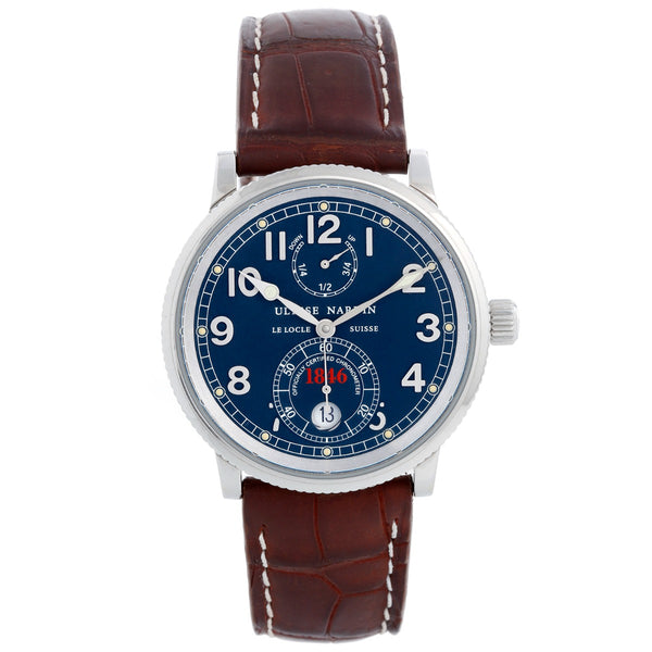 Ulysse Nardin Marine Stainless Steel 1846 Watch  263-22