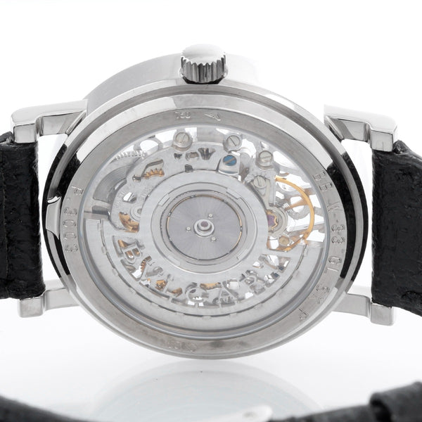Bvlgari 18k White Gold Skeleton Strap Watch BB.W.33.GL.SK.P