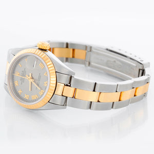 Ladies Rolex Datejust Watch 69173 18k Fluted Bezel