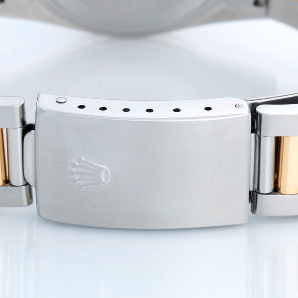 Rolex 2-Tone Turnograph Men's Steel & Gold Watch Champagne Dial 16263