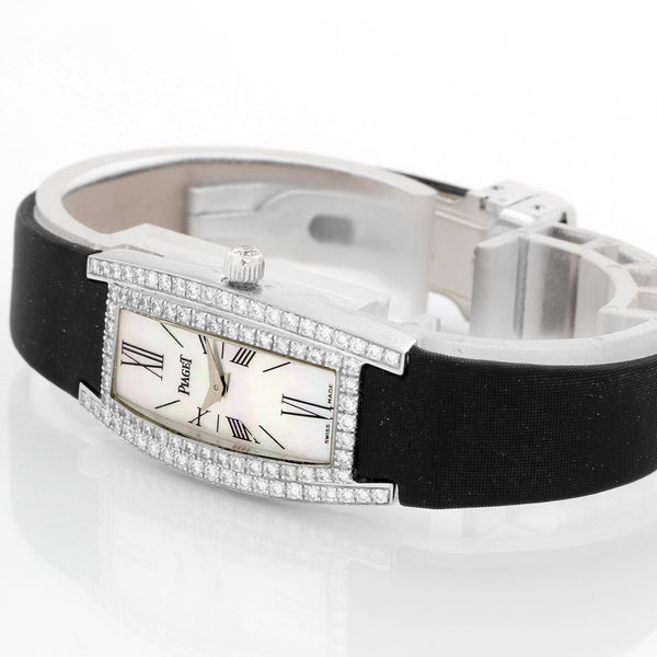 Piaget 18K White Gold Diamond Limelight Wrist Watch