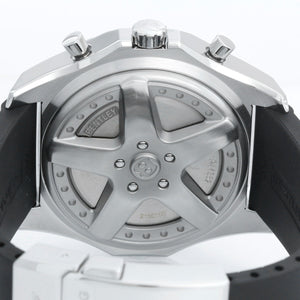 Breitling Bentley Chronograph Men's Steel Watch Silver Dial A44362