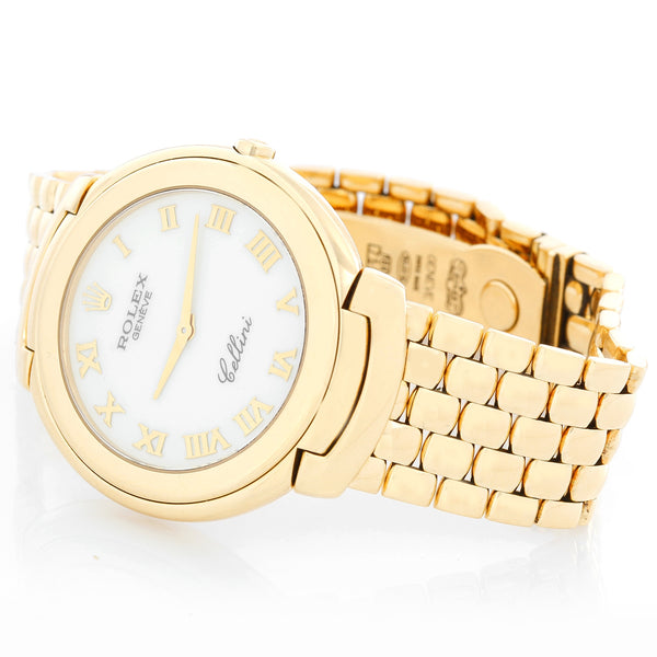Rolex Cellini  Quartz 18k Yellow Gold Men's Watch 6623/8