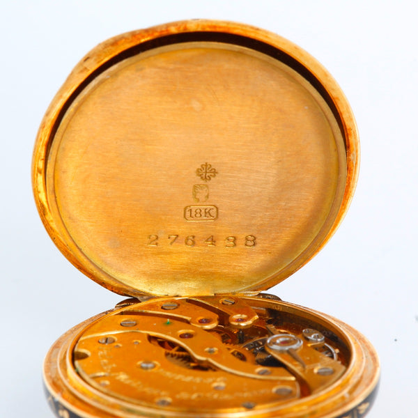 Antique Patek Philippe Open-Face Pendant Pocket Watch