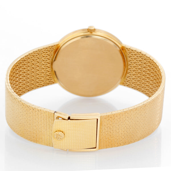 Patek Philippe Calatrava Yellow Gold Men's Watch Ref 3744/1