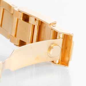 Rolex Cosmograph Daytona Men's 18k Gold 116528 Black Dial