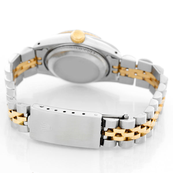 Rolex Ladies 2-Tone Datejust Watch 69173 Champagne Dial