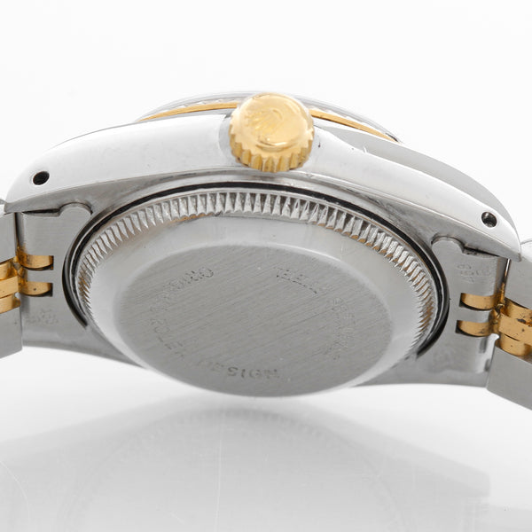 Rolex Datejust Ladies 2-Tone Steel & Gold Diamond Watch 69173