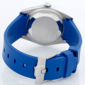 Rolex Datejust Men's Stainless Steel Blue Watch 16220