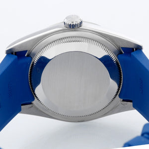 Rolex Datejust Men's Stainless Steel Blue Watch 16220