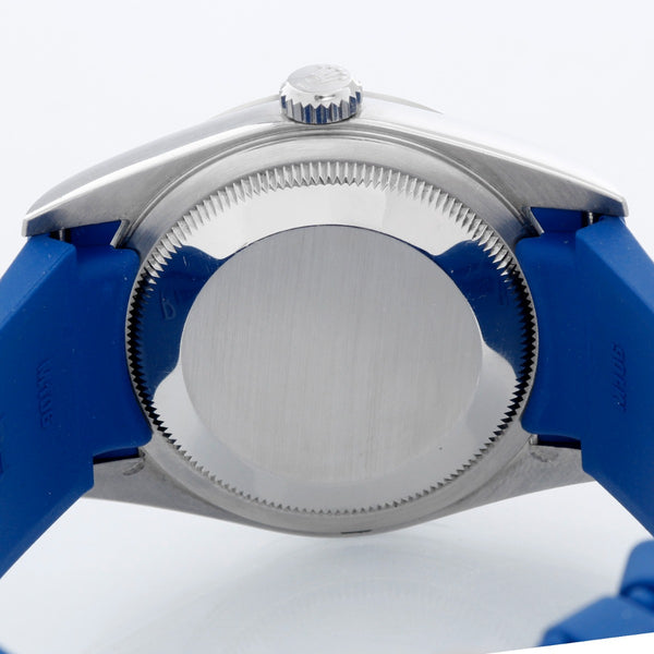 Rolex Datejust Men's Stainless Steel Blue Watch 16220