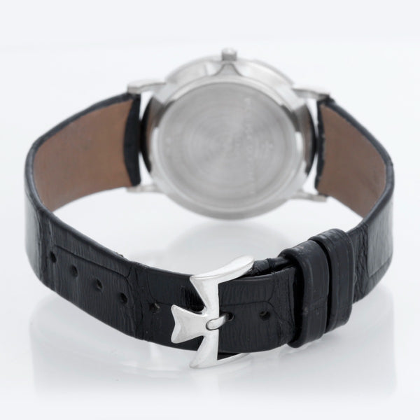 Vacheron Constantin Patrimony White Gold Diamond Ultra Thin Watch 33093