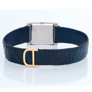 Vintage Ladies Cartier Tank Lapis Lazuli Watch