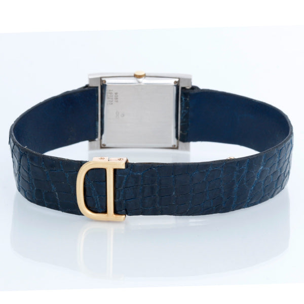 Vintage Ladies Cartier Tank Lapis Lazuli Watch