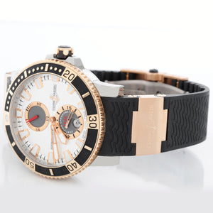 Ulysse Nardin Maxi Diver Steel & Rose Gold Men's Watch 265-90